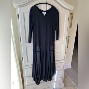 Joseph Ribkoff black jersey dress